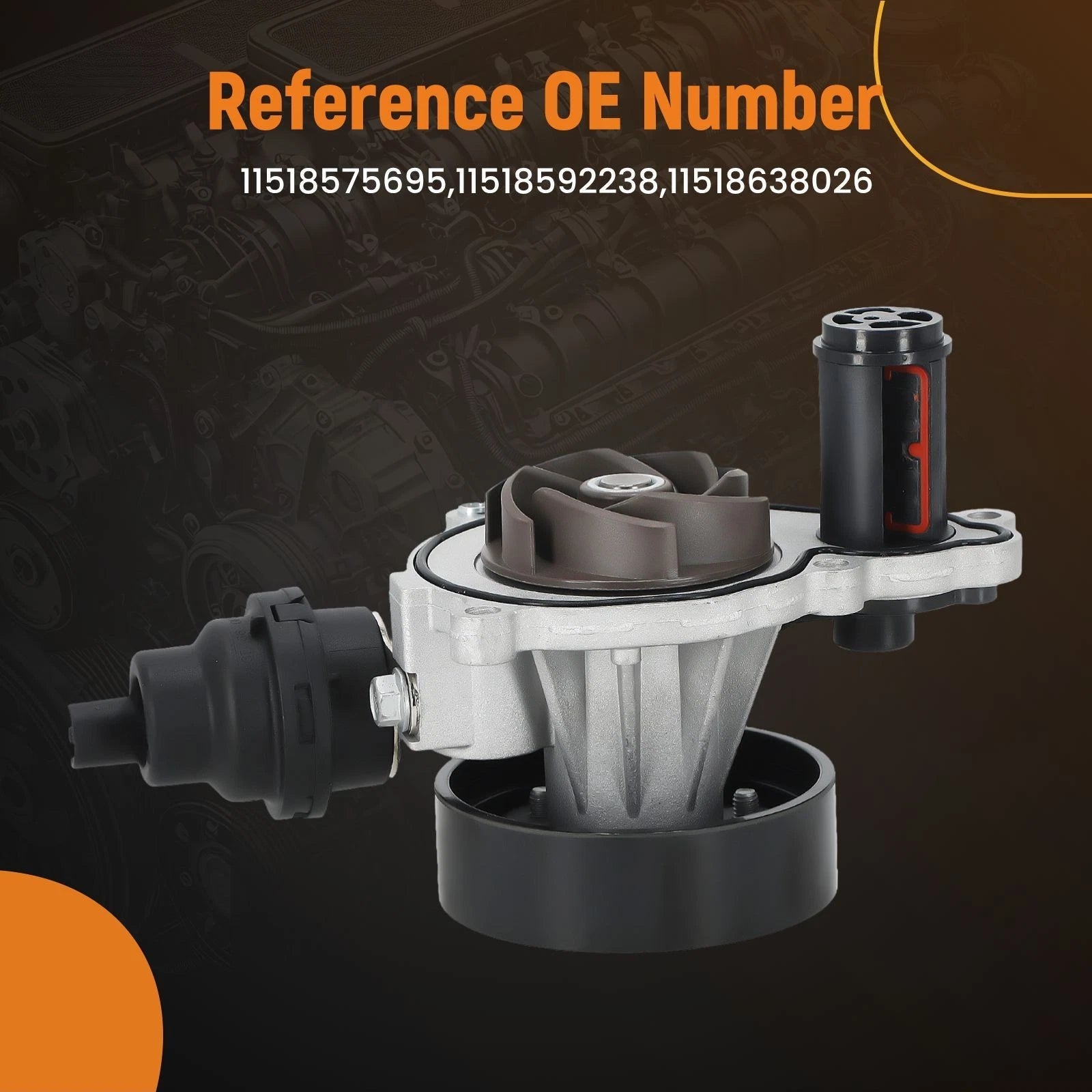 Engine Water Pump for BMW 1 Series Hatchback (2015)