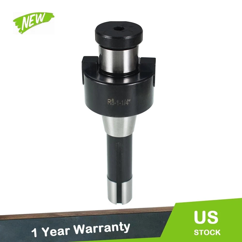 1-1/4" Shell Milling Arbor Adapter for R8 Spindle (YYYY–YYYY)