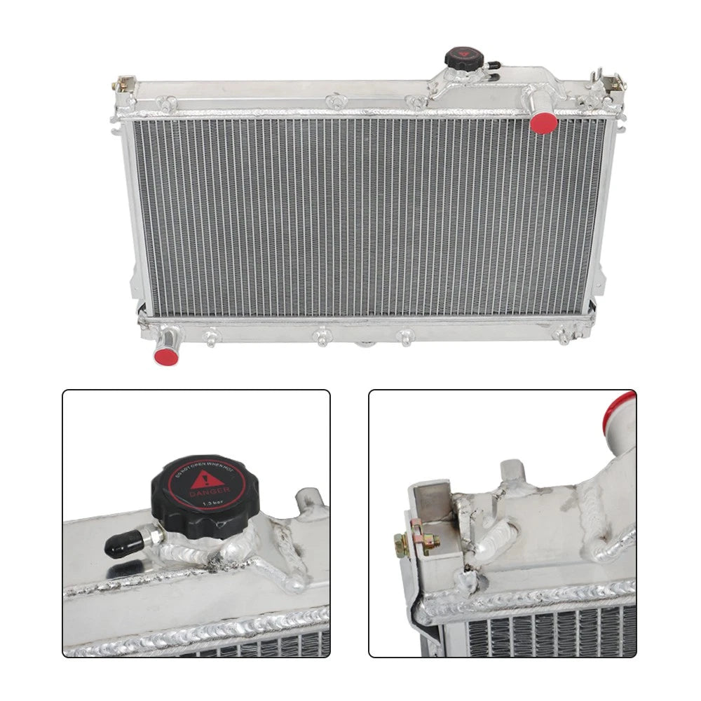 2 Row Aluminum Racing Radiator for Mazda Miata MX5 (1989–1997)