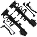 Front Struts Sway Bar Links Tie Rods for Nissan Altima (2013–2018)