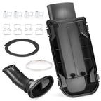 Airbox Lid Cover with Snorkel Intake Duct Kit for Yamaha Banshee YFZ 350 (1987–2006)