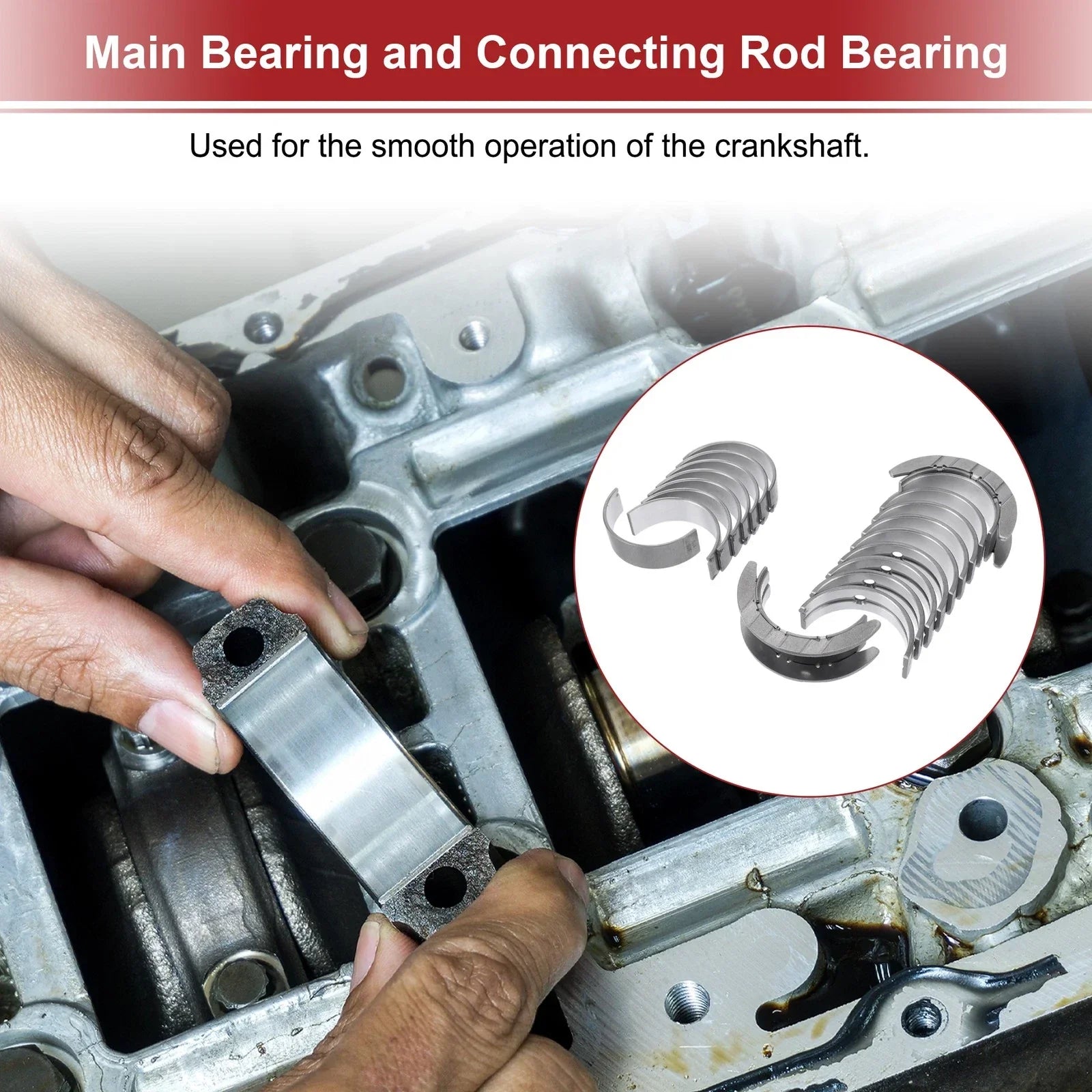 Main Bearing & Rod Bearing Kit for BMW 320i (2013-2016)
