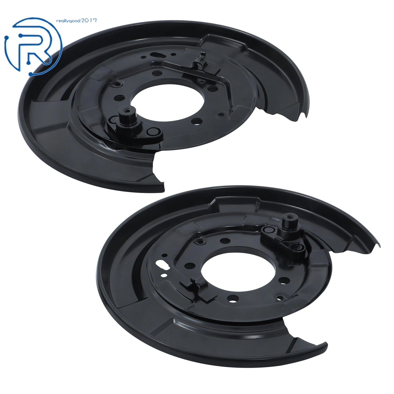 2X Brake Dust Shields for Lexus RX330 RX350 RX400H Toyota Highlander (2004–2007)