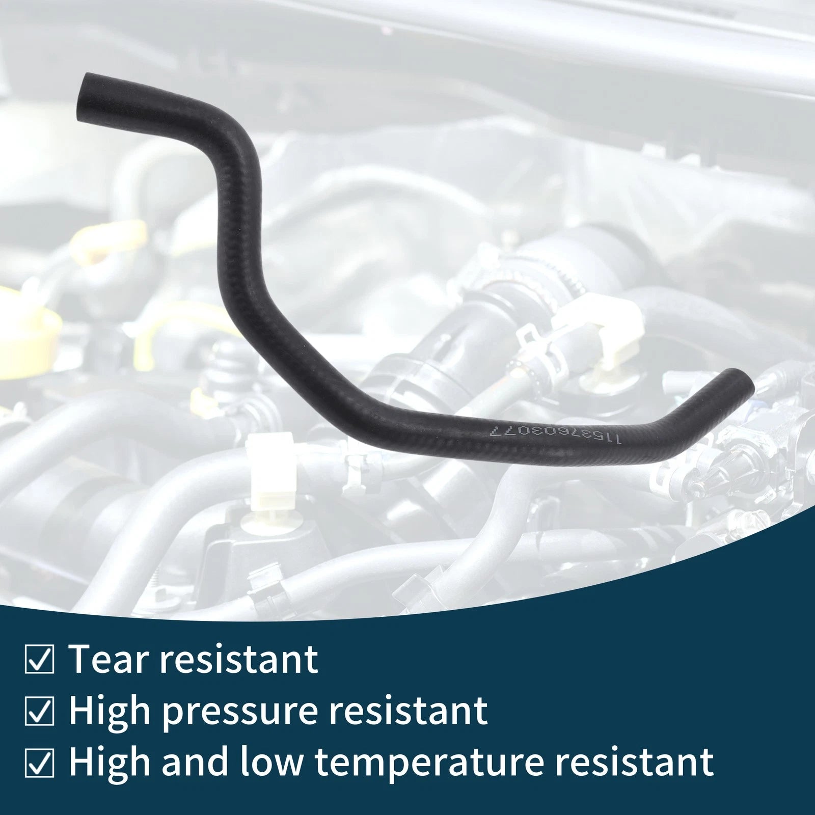 Radiator Hose No. 11537603077 for BMW F20 F21 F30 F35 F80 F31 (2011–2016)