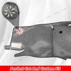 LHD Non-Slip Poly Carpet Dash Mat Cover for Honda Civic (2012–2015)