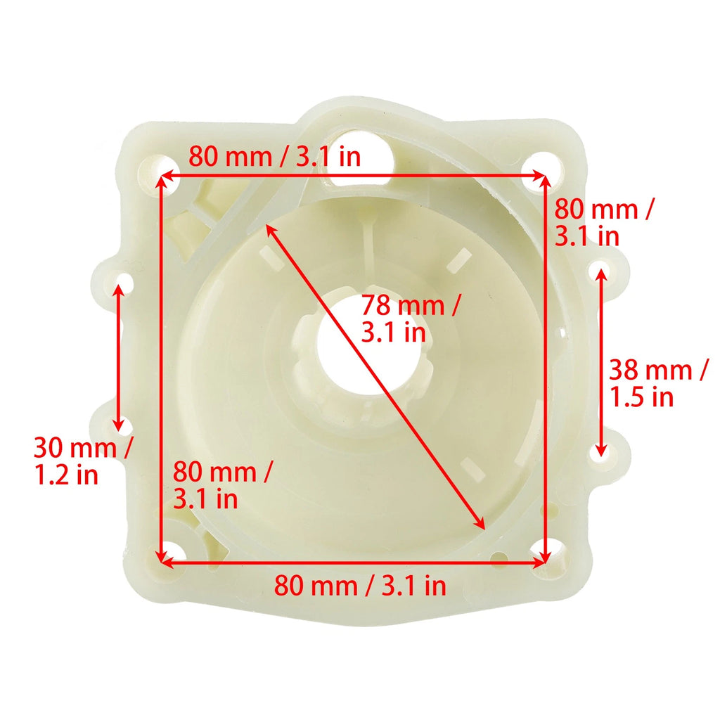 Outboard Housing Water Pump for Yamaha 2 Stroke 100HP-250HP (1990–2000) 61A-44311-01-00