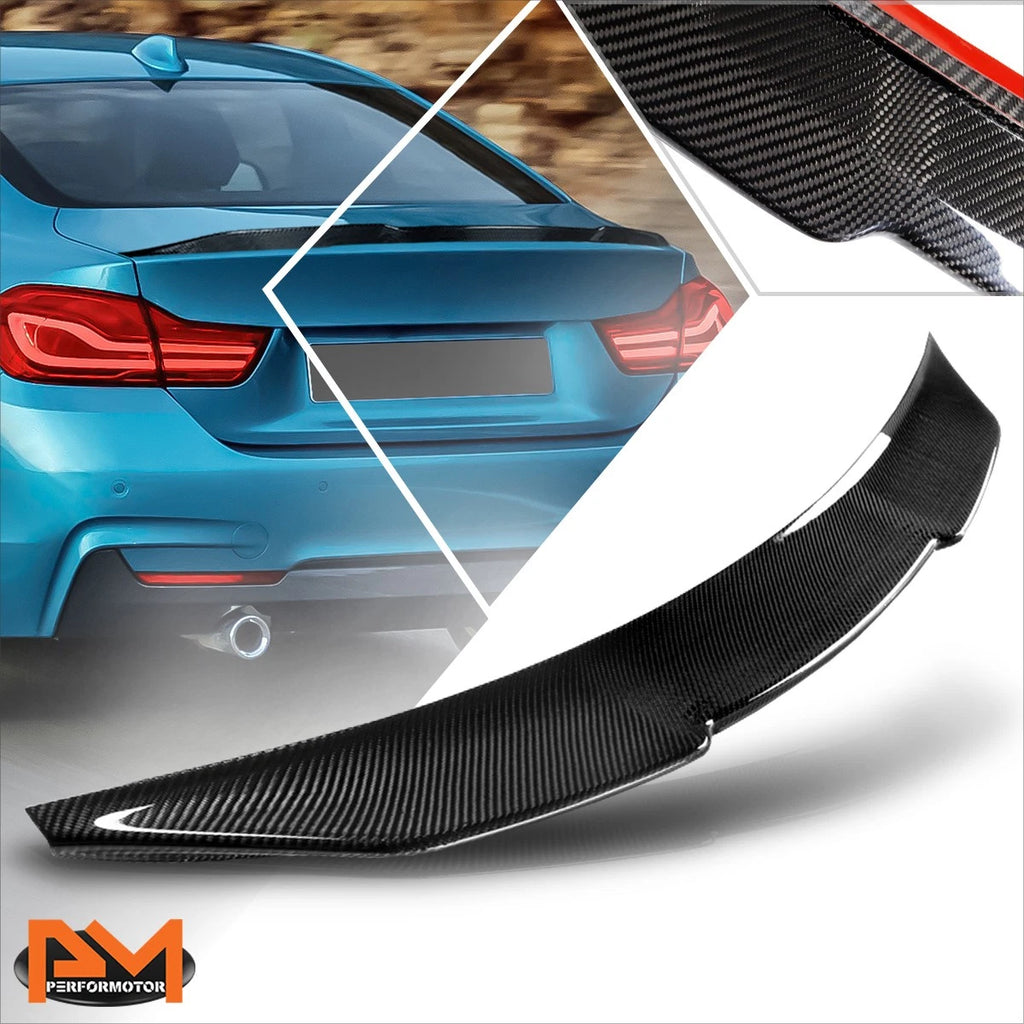 Carbon Fiber PSM-Style Duck Bill Trunk Spoiler for BMW 4-Series Gran Coupe (2015–2020)