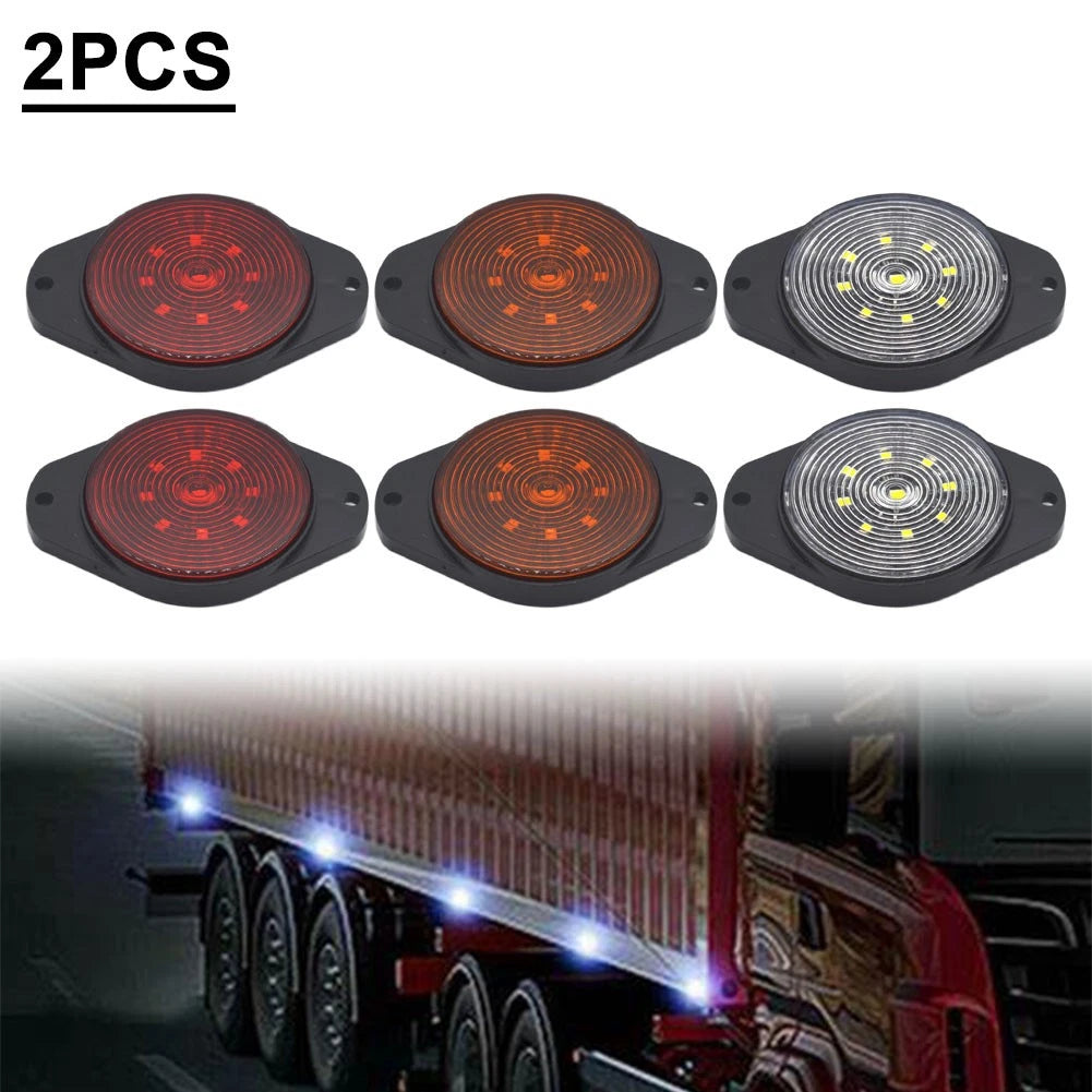 9LED Side Marker Lamp for Car Bus Truck Trailer Lorry Tractor (Fitment)