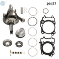 Crankshaft, Piston Sleeve, Upper & Lower Pads, Bearing for Polaris RZR 570 (2012–2018)