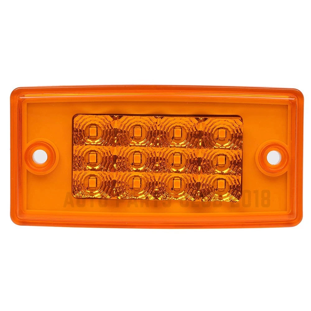 5X LED Amber Turn Signal Side Marker for Trailer Truck (12V)