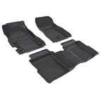 Set of 2 Floor Liners for Nissan Versa (2020–2024) TPE Rubber All Weather