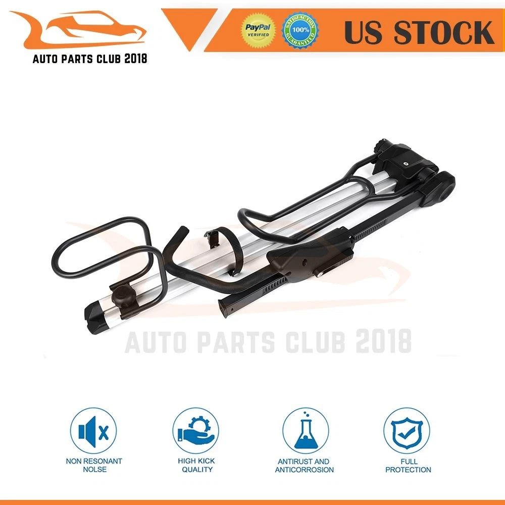 Set of 1 Universal Roof Top Bicycle Carrier Rack w/ Lock