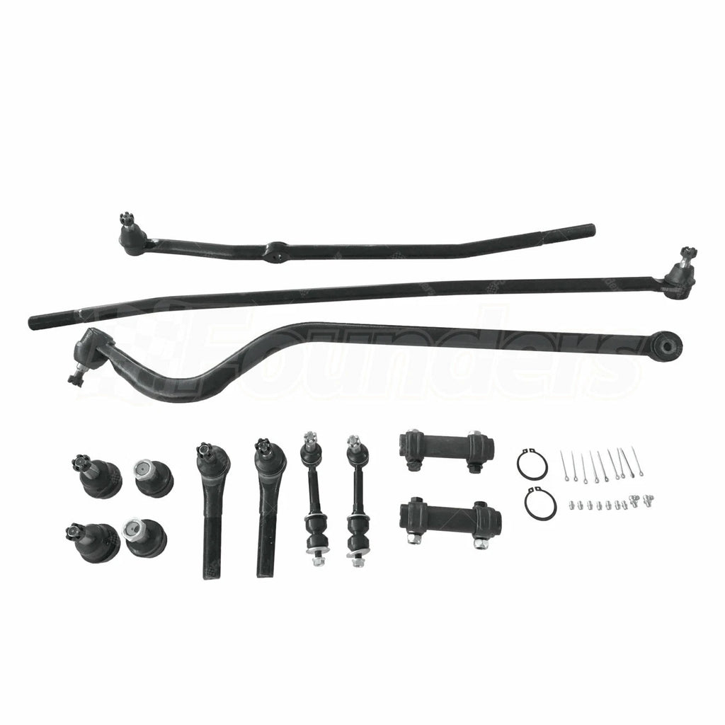 13Pcs Suspension Tie Rods for Dodge Ram 1500 2500 (1998–1999)
