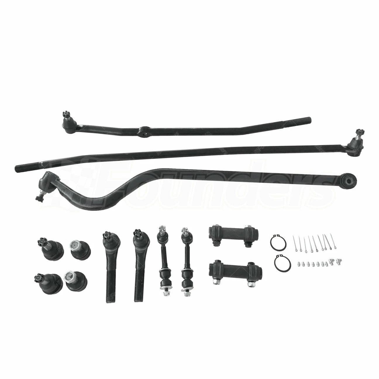 13Pcs Suspension Tie Rods for Dodge Ram 1500 2500 (1998–1999)