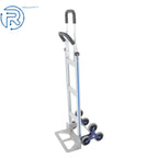 2 in 1 Aluminum Stair Climber Hand Truck Dolly (550 lbs Capacity)