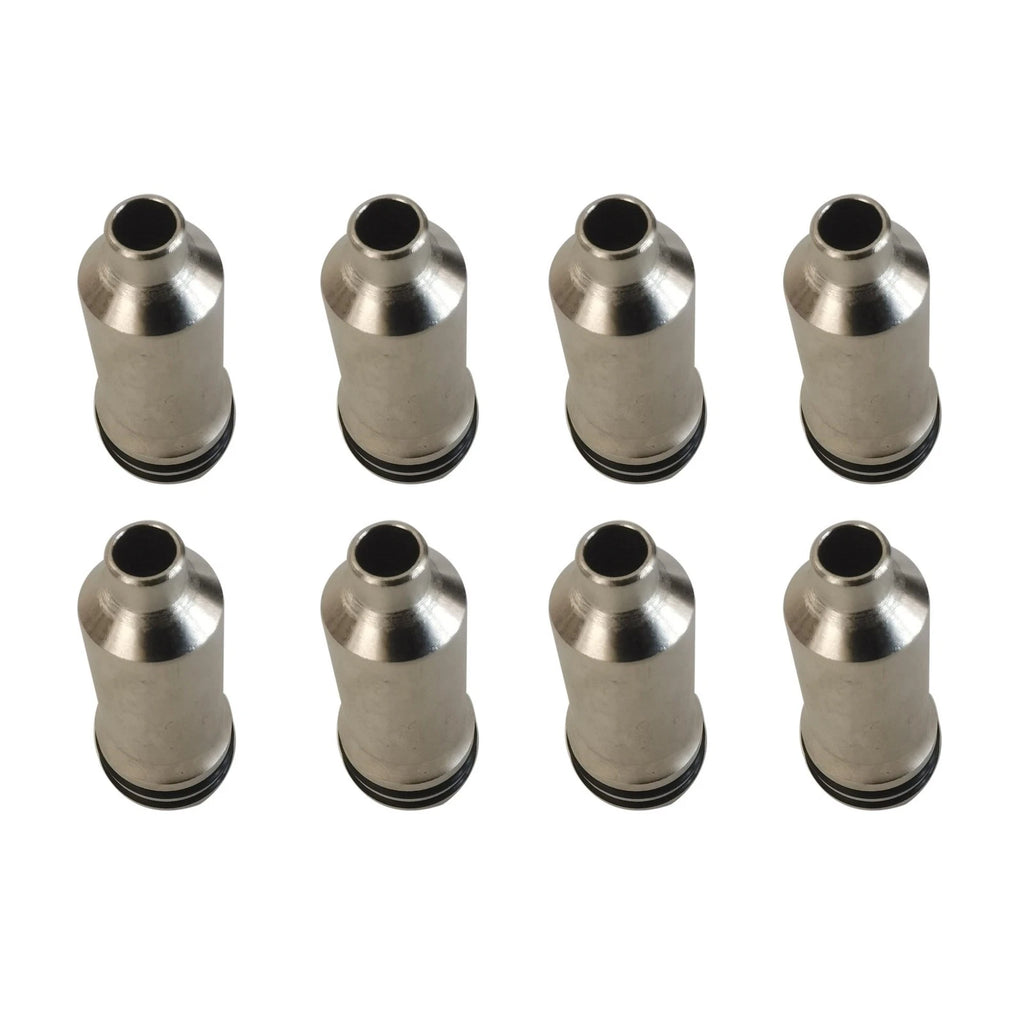 8Pcs Injector Cup & O-rings for Chevrolet Silverado 6.6L Duramax (2001–2004)