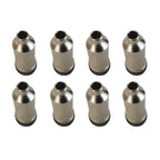 8Pcs Injector Cup & O-rings for Chevrolet Silverado 6.6L Duramax (2001–2004)