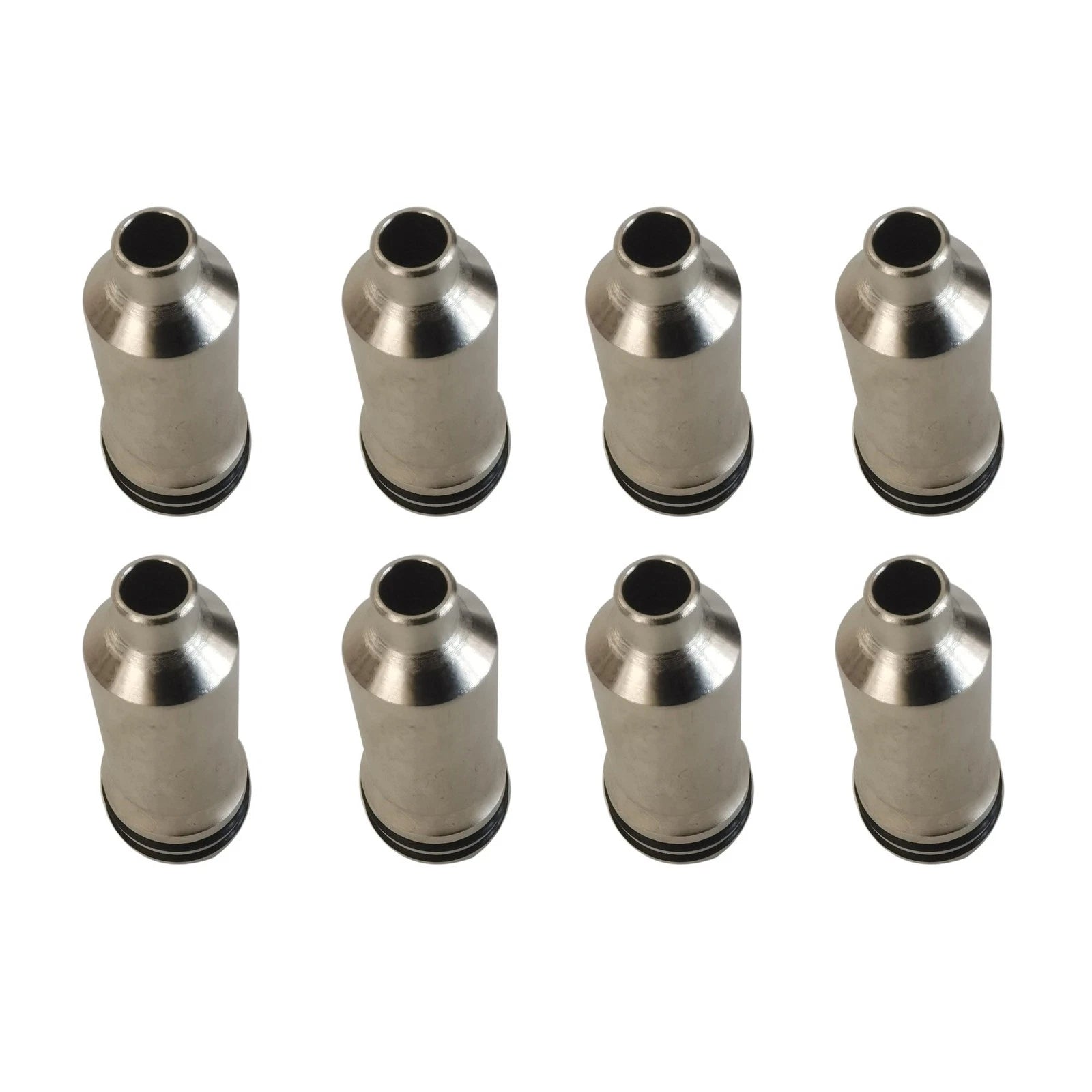 8Pcs Injector Cup & O-rings for Chevrolet Silverado 6.6L Duramax (2001–2004)