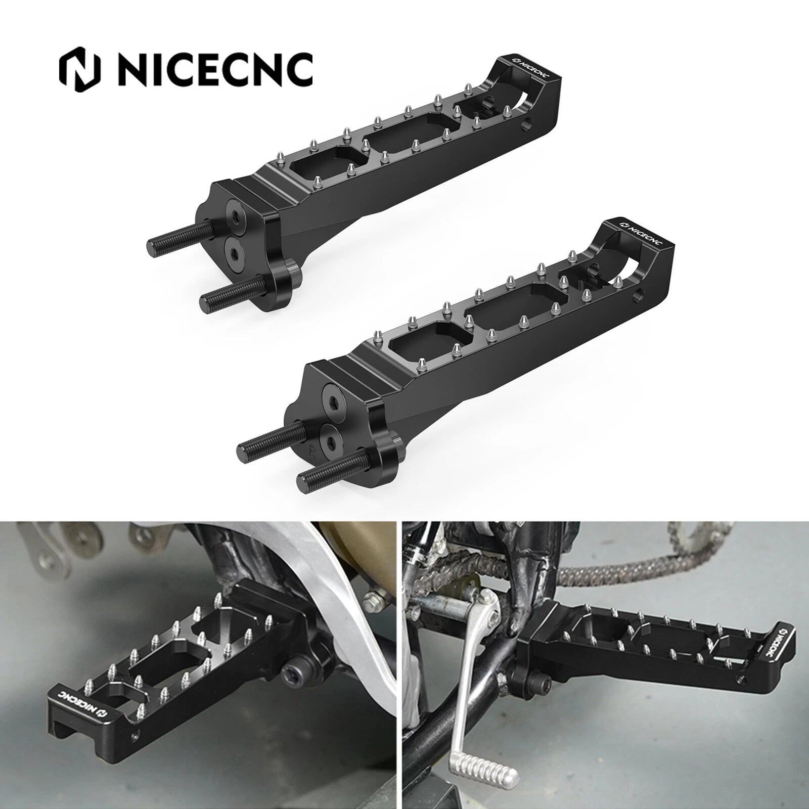 Footrest Pedals for Honda TRX450R TRX450ER (2004–2009) #50610-HP1-305