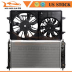 Radiator and Cooling Fan Assembly for Saturn Aura (2007–2009)