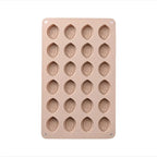 24-Hole Silicone Baking Pan for Chocolates Cakes (27.5cm x 17cm)