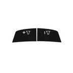 Steering Wheel Navigation Radio Button Sticker Decal for Chevy Silverado 1500