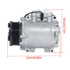 A/C Compressor & Clutch for Acura RSX (2002–2006) Honda Civic (2002–2005)