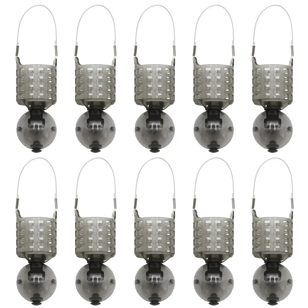 Bait Trap Set of 10 Pcs Floating Design for Fishing