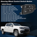 Right Steering Wheel Audio Phone Control Switch for Silverado Sierra (2014–2019) No. 23134237