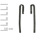 Front Pair Windscreen Wiper Blades for Chrysler 300C (2005-2019)