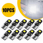 T10 LED License Plate Light Bulbs for Various Models (6000K)
