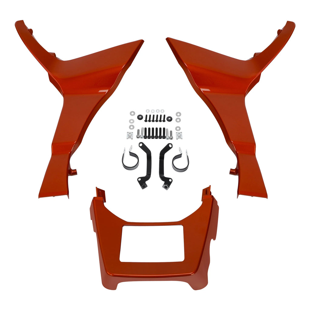 Side Fairing Spoilers Cover for Harley Road Glide FLTRX (2017–2023) Scorched Orange