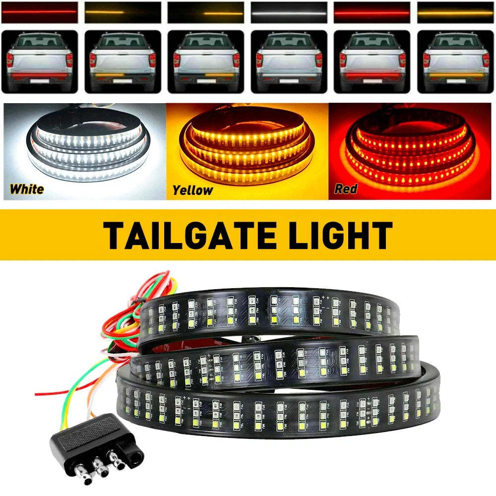 48" LED Strip Tailgate Light Bar for Truck (Universal Fit)
