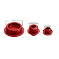 Crankcase Cover Oil Filler Plug Kit Red for Yamaha YZ250F/YZ450F (2014–2022)