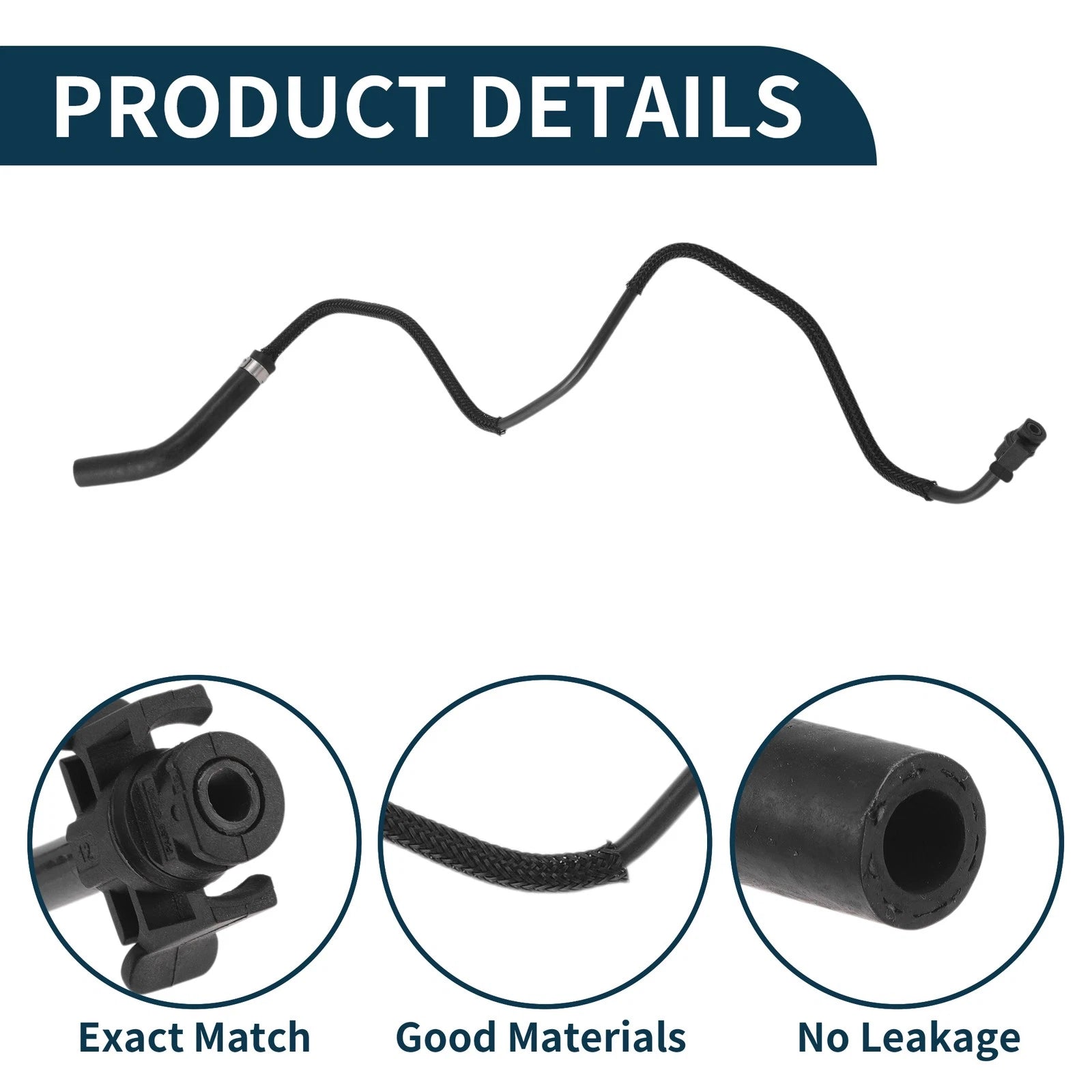 Radiator Hose F2G38075BG/F2GZ8075B for Ford Edge (2015) Rubber Coolant Pipe