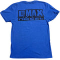 DMAX Diesel T-Shirt for DMAX (Large) - Blue Graphic Logo Print Short Sleeve