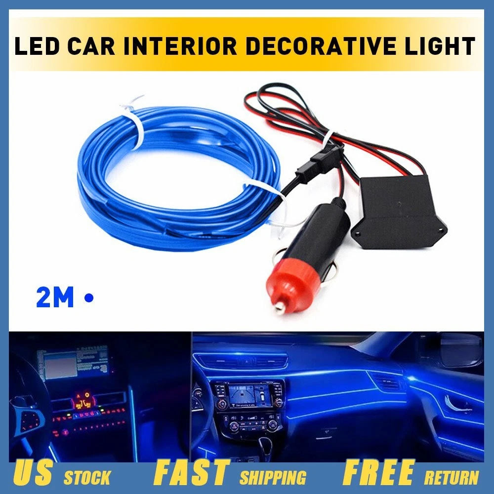 LED Strip Light for Auto Car Interior Atmosphere (6.6FT)