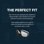 Driver Side Mirror for 2016 Honda Pilot (Power, Paintable)
