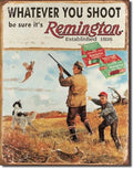 Vintage Replica Tin Metal Sign for Remington Cartridges (1412)