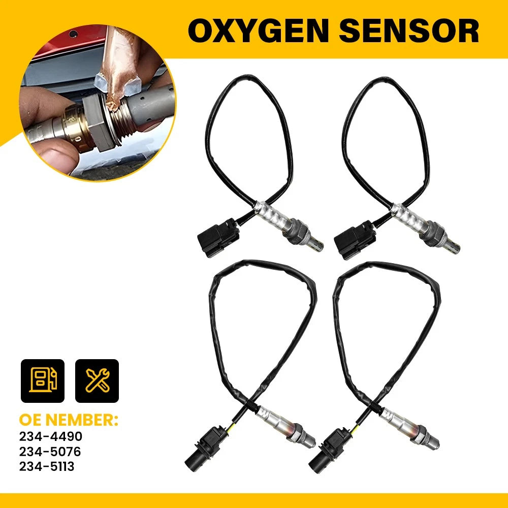 Set of 2 Upstream Downstream Oxygen Sensors for Ford F-150 (2011–2014) 3.5L V6 Turbo