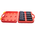Set of 10 Deep Impact Sockets for Metric Vehicles (22mm-24mm)