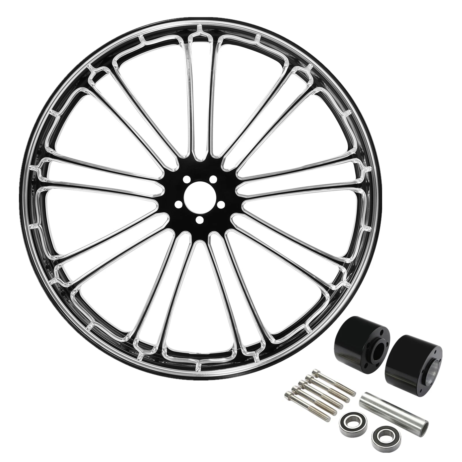 23" Front Wheel Rim for Harley Road Glide King (1997–2021) Dual Disc Hub