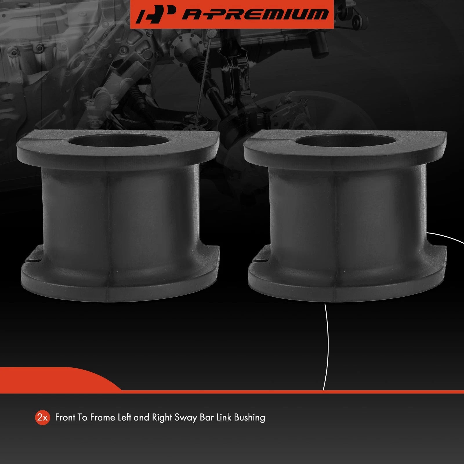 Front Sway Bar Bushing Kit for Toyota Tacoma RWD (2005–2015)