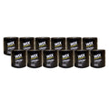 Set of 12 Engine Oil Filters for Buick Cadillac Chevy GMC (StdAsp)