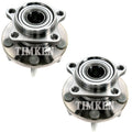 Set of 2 Rear Timken Wheel Bearing and Hub Kits for Ford Edge, Lincoln MKX (2007–2018)