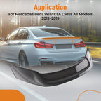 Carbon Fiber Wing Spoiler for Mercedes Benz CLA W117 (2013–2019)