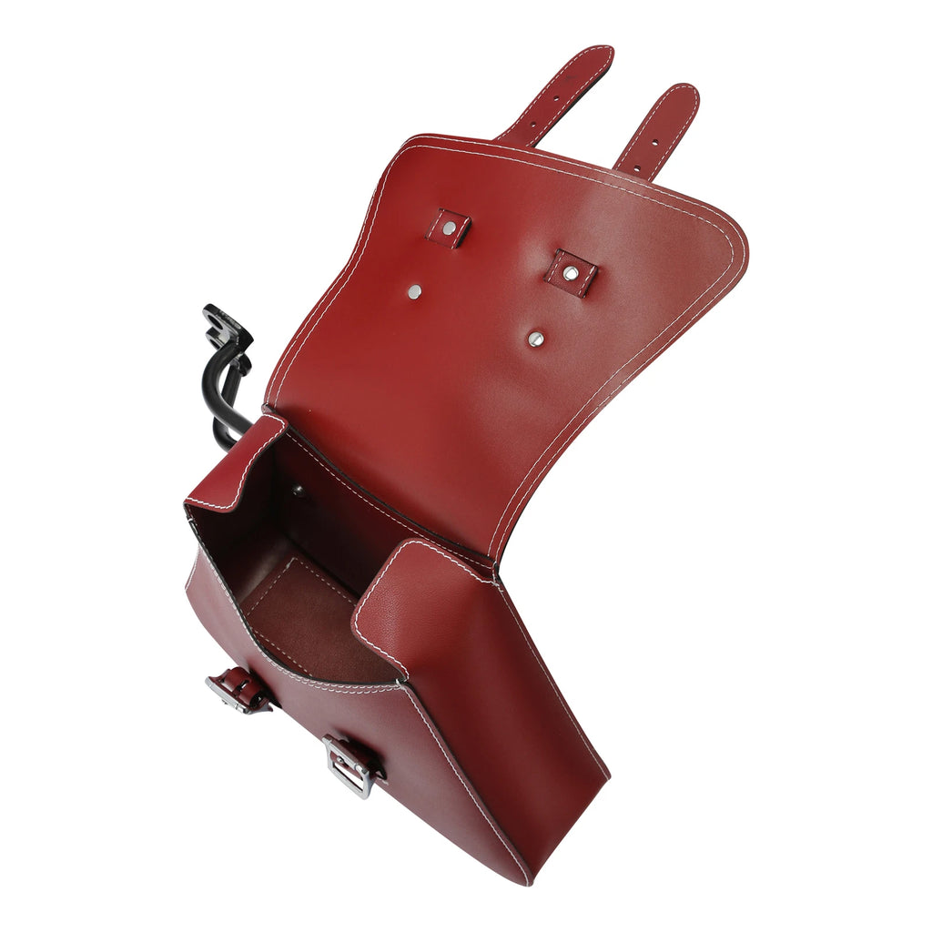 Red Saddlebags for Harley Sportster 883 1200 (2007–2020)