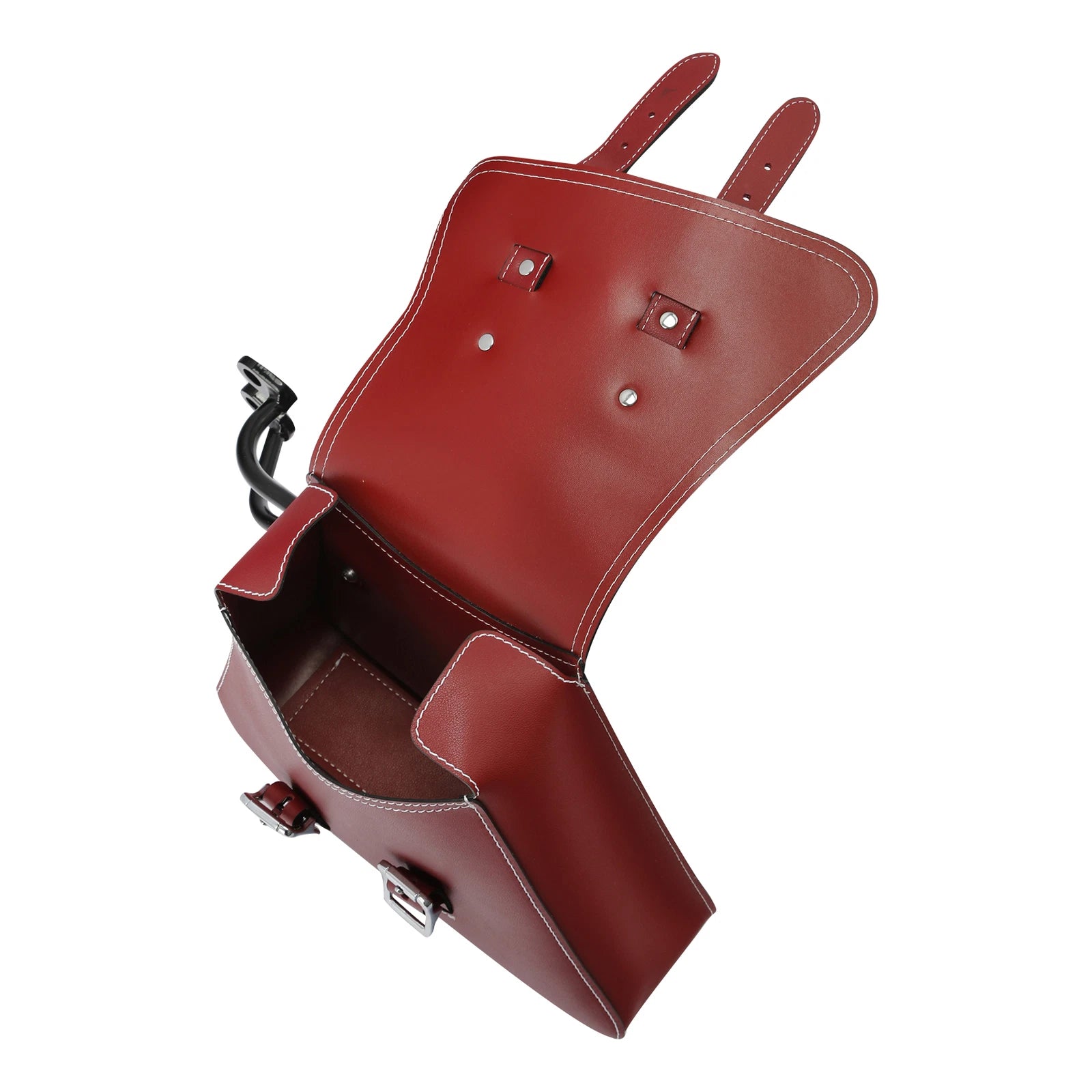 Red Saddlebags for Harley Sportster 883 1200 (2007–2020)