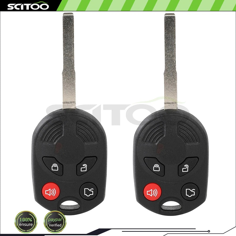 2 Keyless Entry Remote Fob for Ford Transit (2014–2017) 4 Buttons