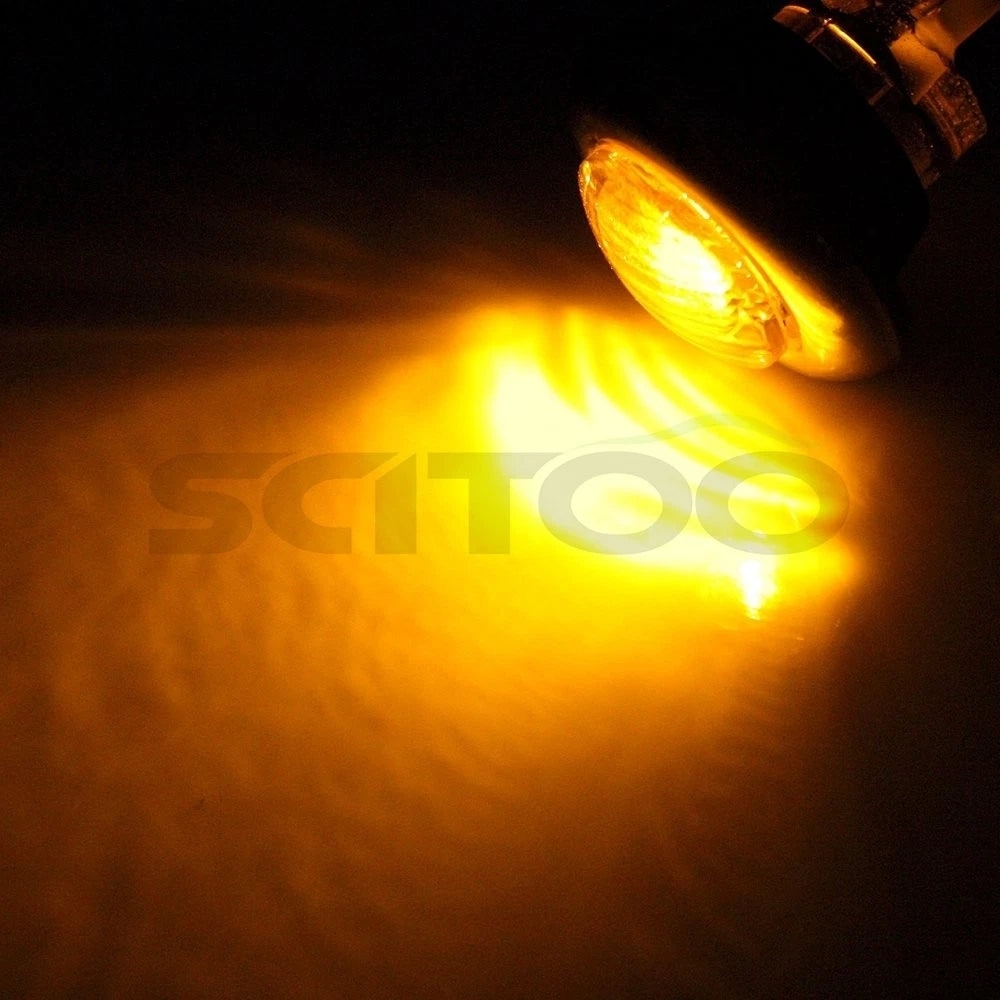 10PCS Amber 3/4" LED Side Marker Light for Freightliner